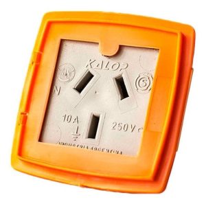 SOPORTE C/1TOMA 2X10A KAL