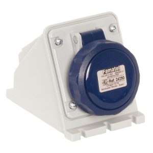 BASE HEMBRA P/PARED IP67 2P+T 32A220V FA