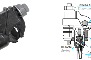 MORSETO C/PORTAFUSIBLE PKD-14PF PKD-14PF
