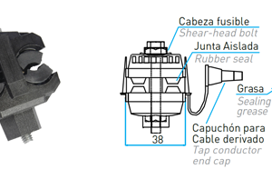 MORSETO AISLADO 25/95 PKD-16