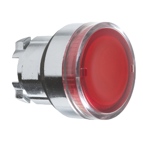 CABEZA PULS META LUM RASV LED ROJO (ZB4BW343)